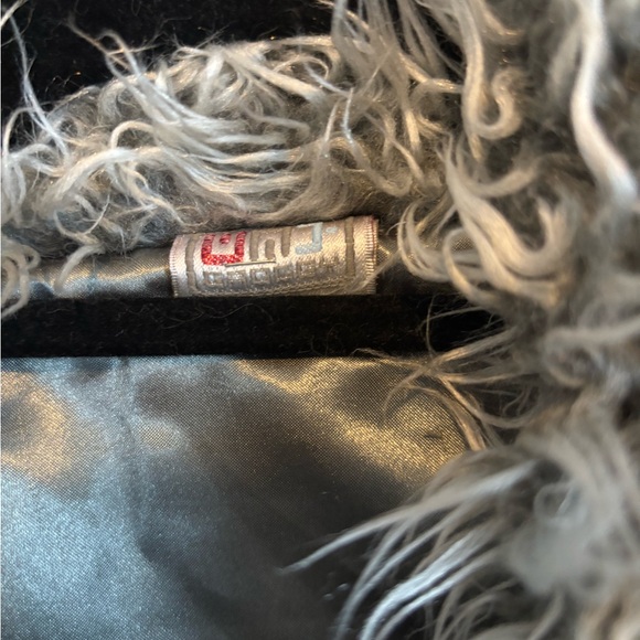 Faux fur vintage 90s y2k rave jacket - Picture 6 of 7